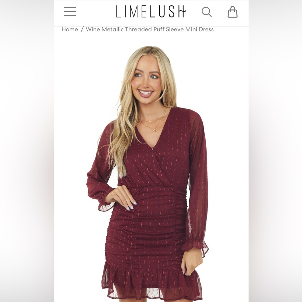 NWT Limelush Dress